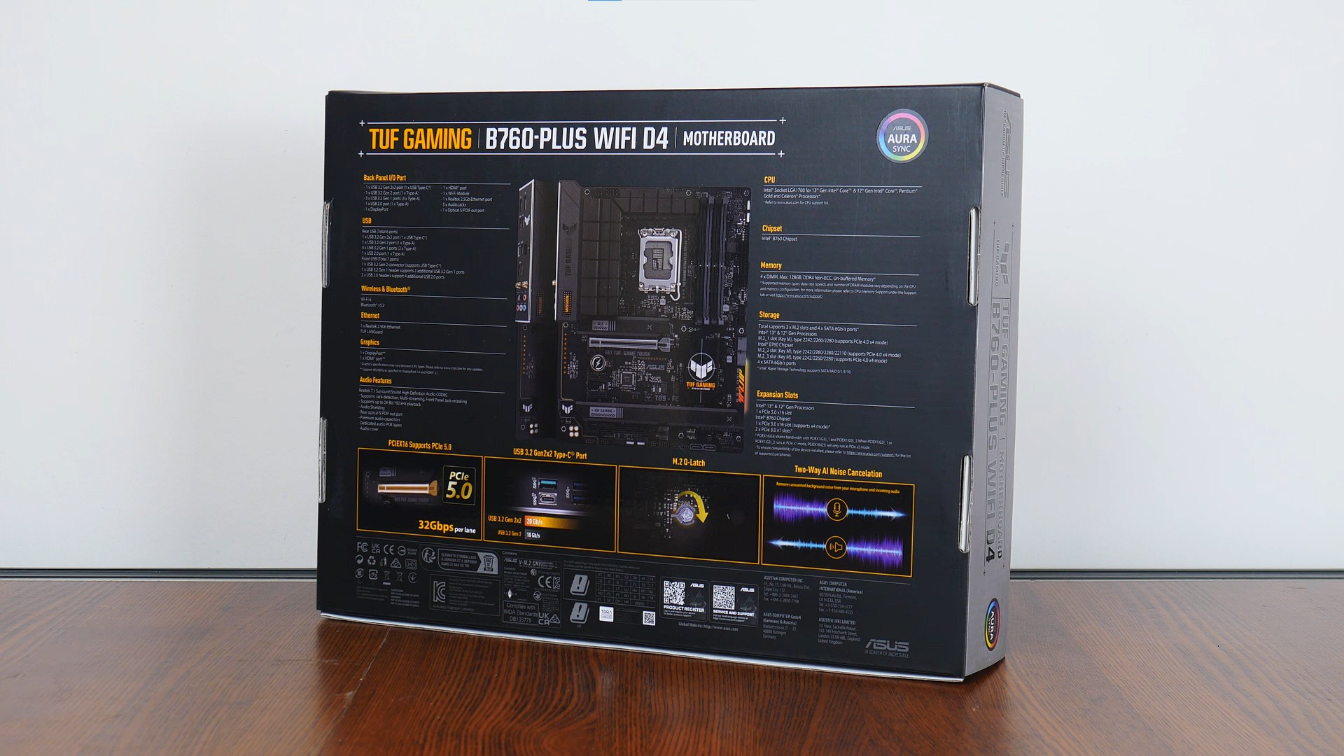 Review: ASUS TUF GAMING B760-PLUS WIFI D4 LGA1700 Motherboard